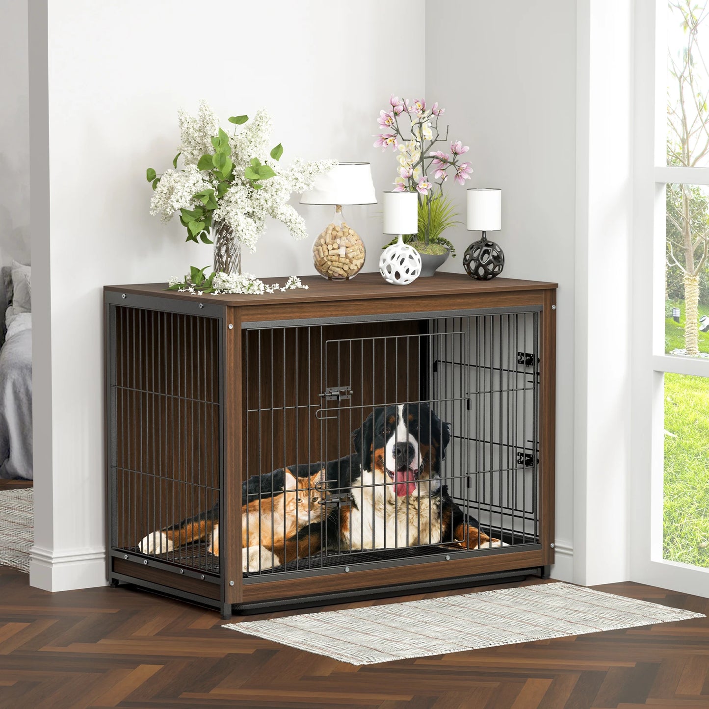 MF Vintage Dog Cage