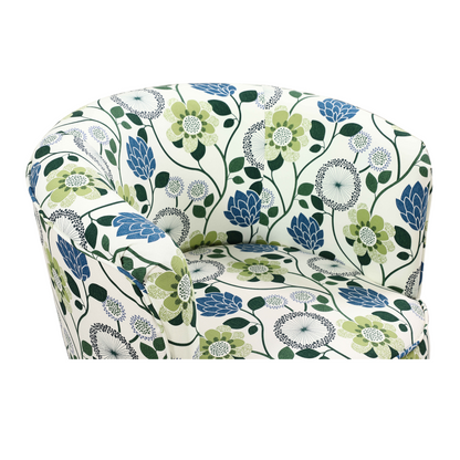 Stamford Arm Chair Upholstered in Scandi Digital Print Fabric