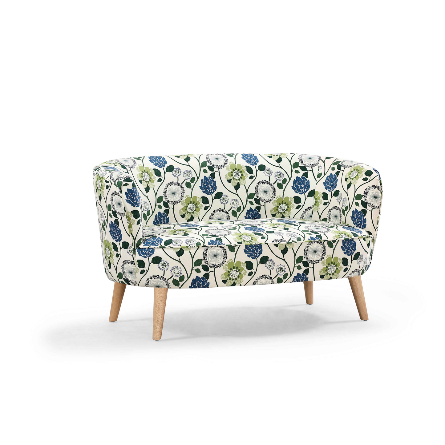 Stamford 2 Seater Sofa Upholstered Scandi Digital Print Fabric