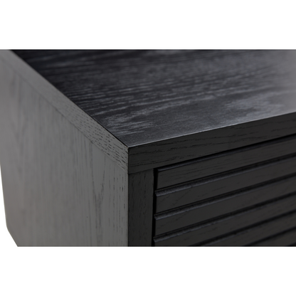 Astoria 2 Coffee Table Black Oak Veneer