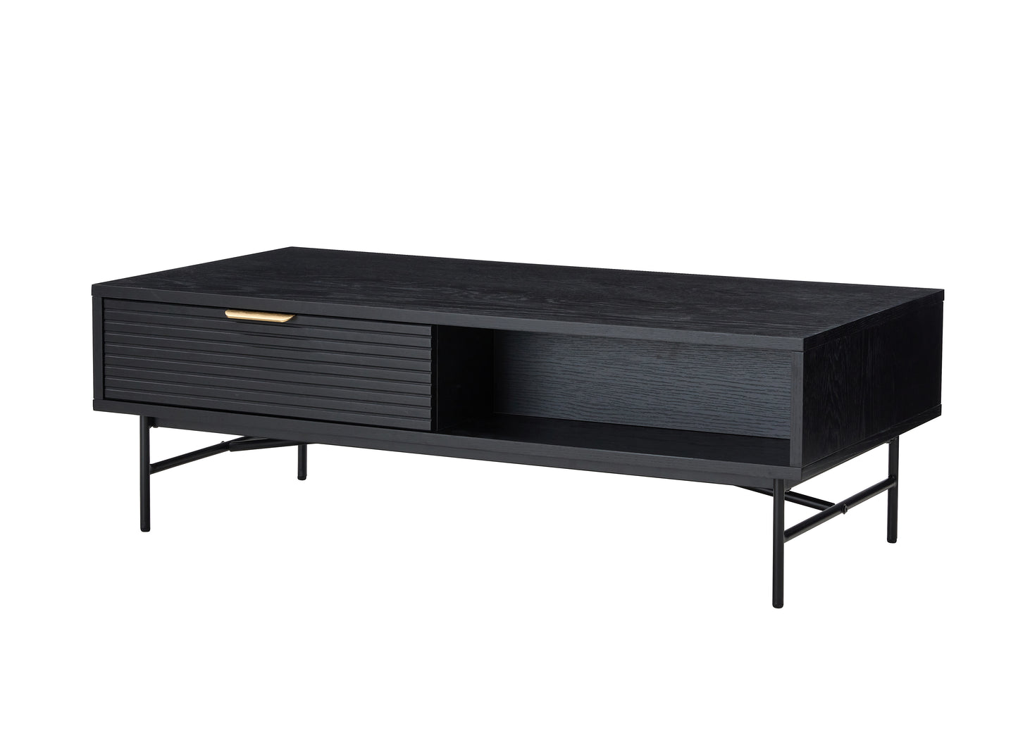 Astoria 2 Coffee Table Black Oak Veneer