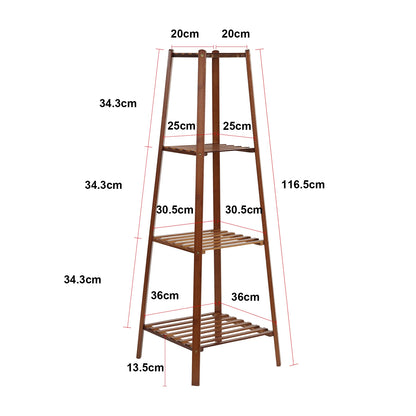 Bamboo Plant Stand Display Rack Shelf