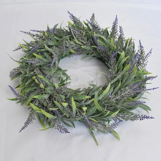 Lavender Round Wreath