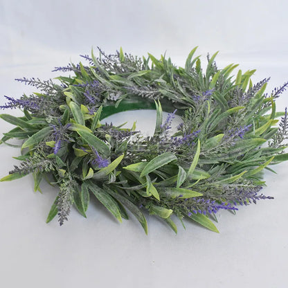 Lavender Round Wreath