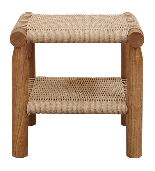 Kelly Handwoven Rattan Lamp Table