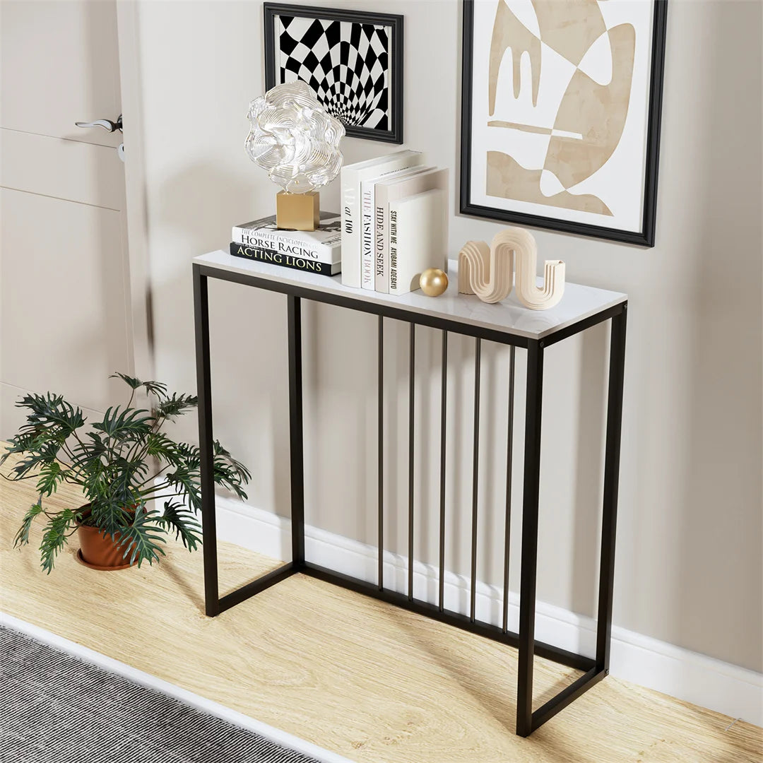 Rectangular Sintered Stone Console Table