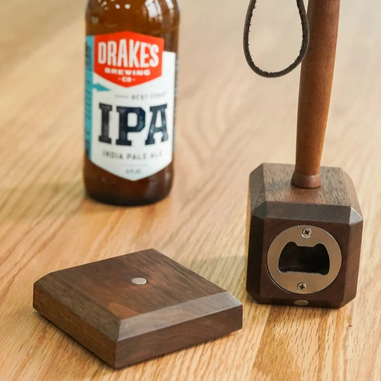 Wood Bottle Opener