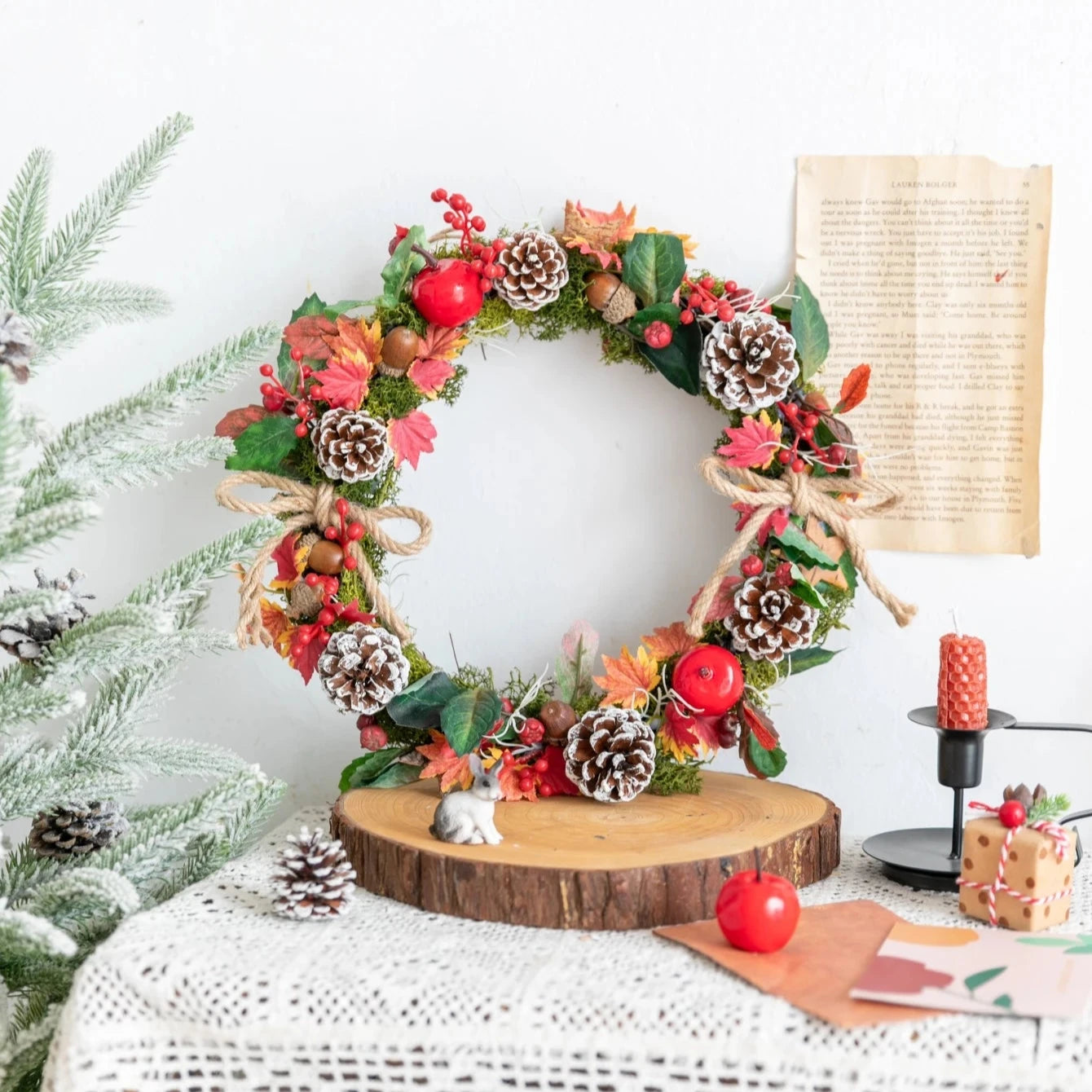 Christmas Hanging Wreath