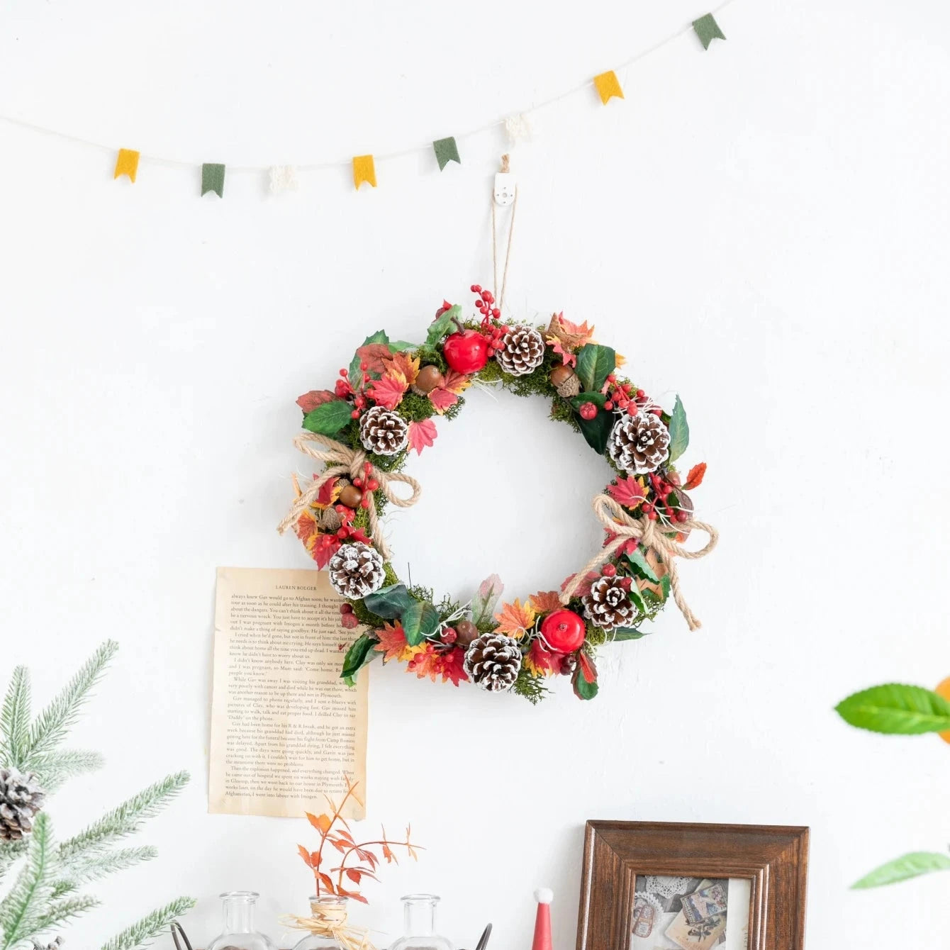 Christmas Hanging Wreath