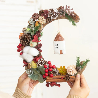 Christmas Wreath Front Door Hanger