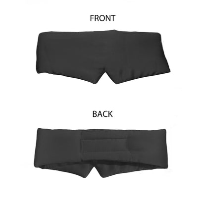 MF 100% Pure Silk Sleep Mask | Adjustable Luxury Eyemask, Soft & Breathable Eye Cover for Sleeping
