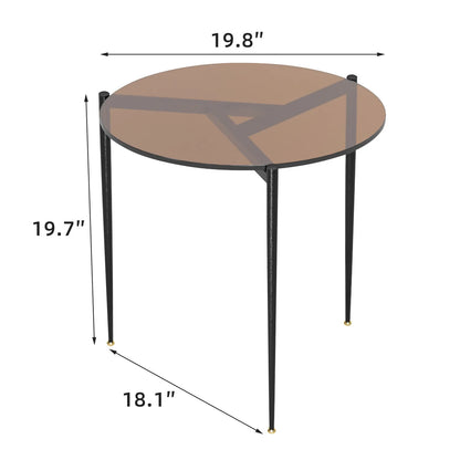 Minimalist Round Side Table