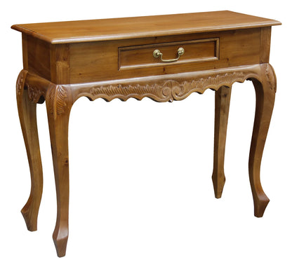 Seine Carved 1 Drawer Sofa Table