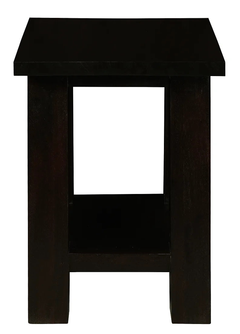 Mahogany Timber Lamp Table