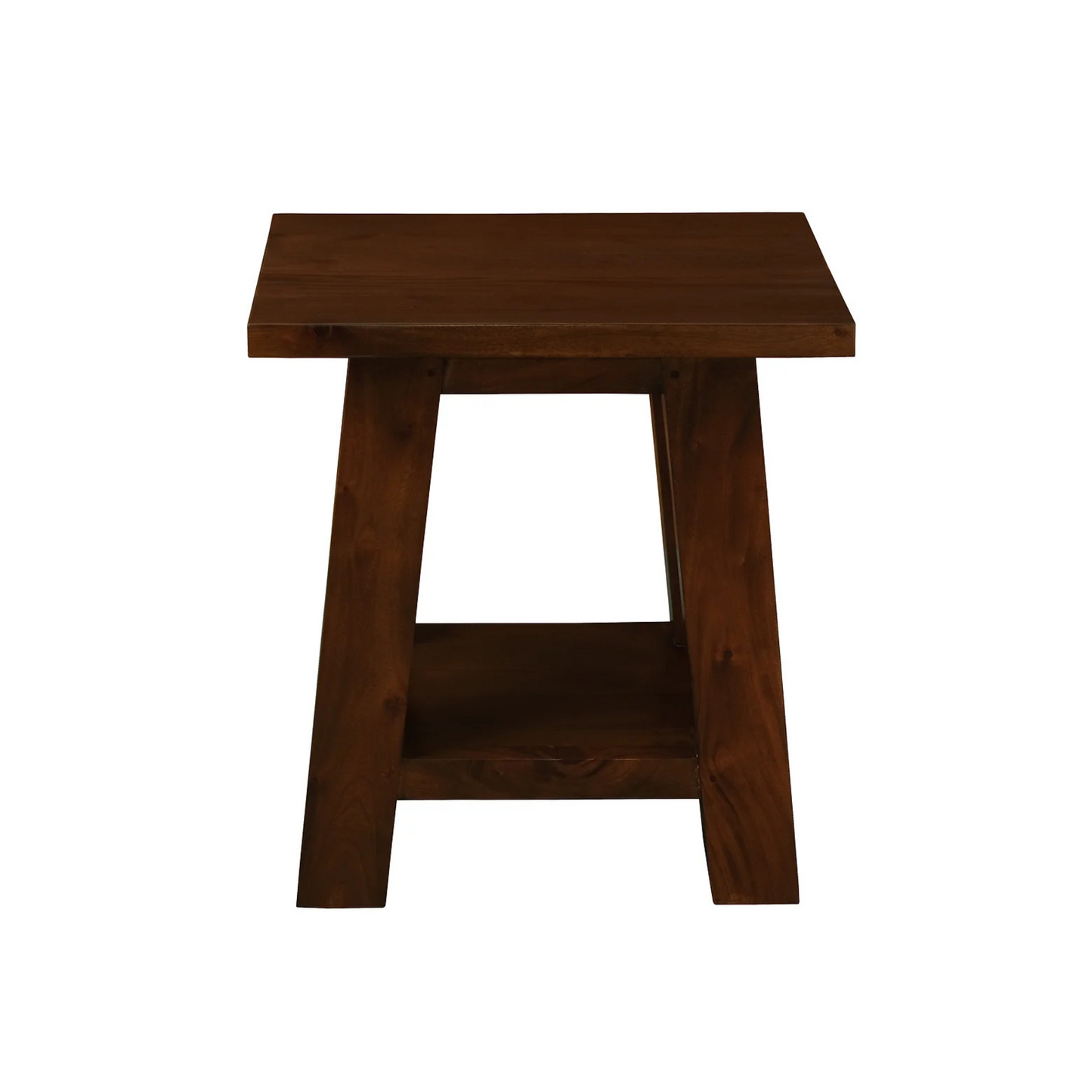 Mahogany Timber Lamp Table