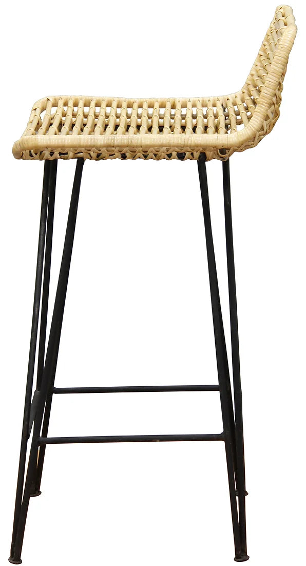 RTA Rattan Bar Stool