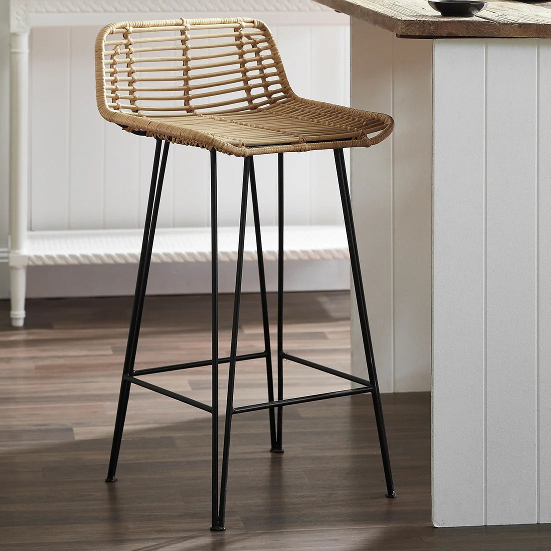 RTA Rattan Bar Stool